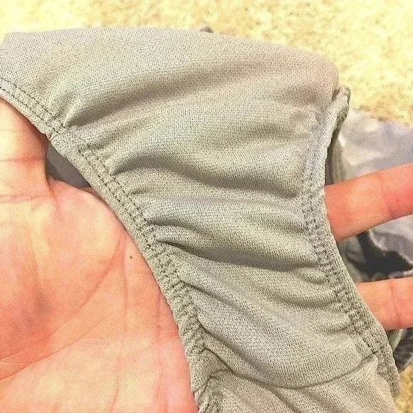 Reebok Girls Athletic Lined Shorts Sz. M-7/8 grey camouflage - Picture 7 of 8